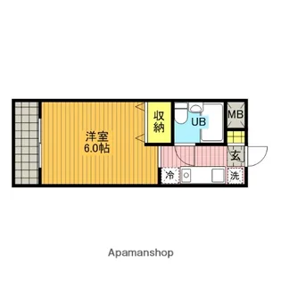 ハイホーム西川口【302号室】の間取り