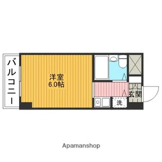 モナークマンション西川口【6階】の間取り