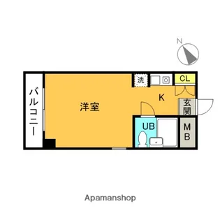 ウィンベルソロ西川口第10【1005号室】の間取り