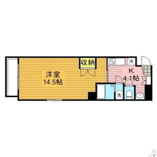 VOLANTE並木【702号室号室】の間取り