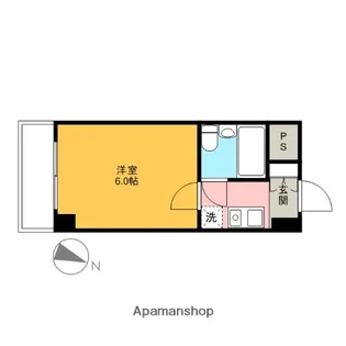 キャッスルマンション西川口【502号室】の間取り