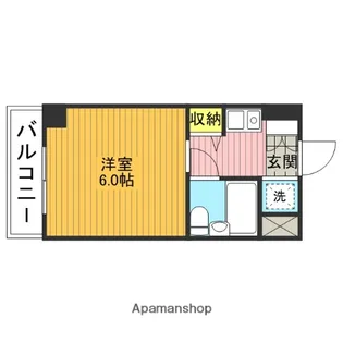 スカイコート西川口第7【6階】の間取り