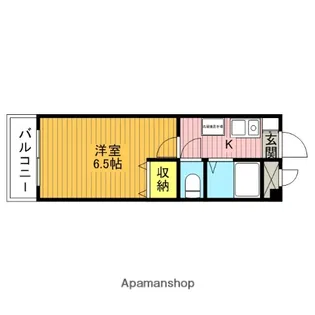 ソレーユ西川口【102号室】の間取り