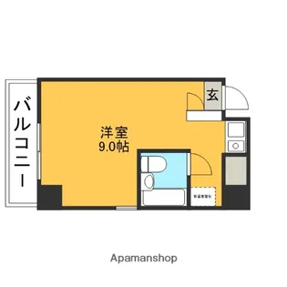 クレセント南町【5階】の間取り