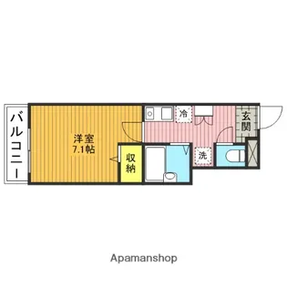 アクシーズⅣ【401号室】の間取り