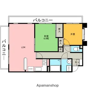 ザ・ルネサンスヒルズⅠ【2階】の間取り