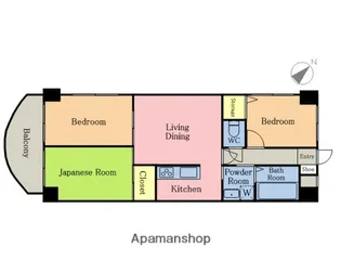 3LDKの間取り画像