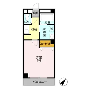 ロイヤルハイツFUJI【3階】の間取り