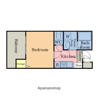 ECO STATION HOUSE【3階】の間取り