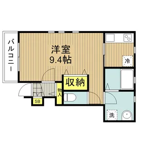 パロネラ【1階】の間取り