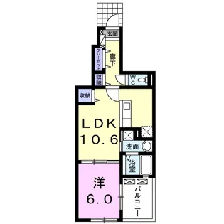 エターナル シーズン【1階】の間取り