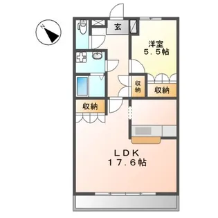 パストラル【2階】の間取り