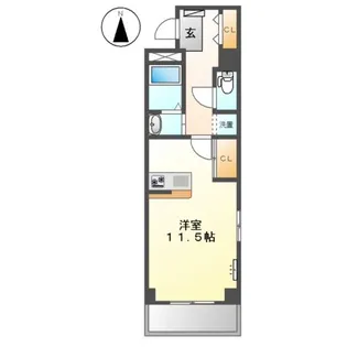 BLANC・LEYSIN(ブラン・レザン)【3階】の間取り