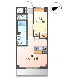 サクラス【2階】の間取り