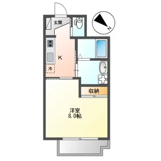 CONFORTO東川口(コンフォルトヒガシカワグチ)【4階】の間取り