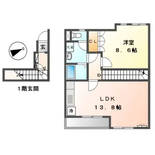 ETOILEMAEKAWA(エトワール前川)【2階】の間取り
