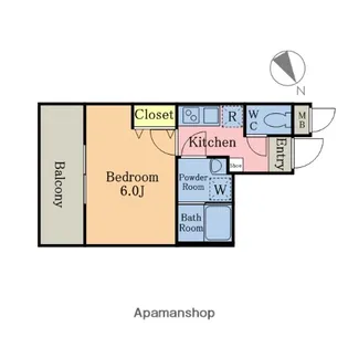 TERRACE浦和美園【401号室】の間取り