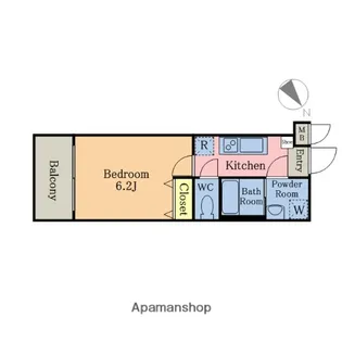 TERRACE浦和美園【2階】の間取り