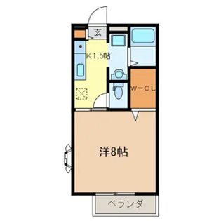 ARCADIA GS Ⅲ【1階】の間取り