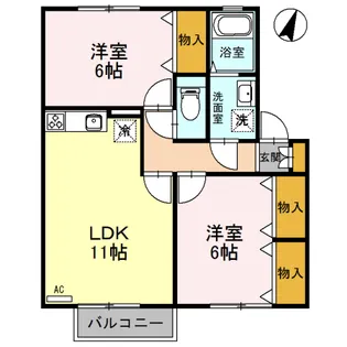 SKT 壱番館【1階】の間取り