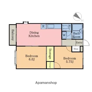 ICIPLAZA弐号館【1階】の間取り