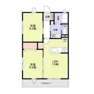 リッツII【1階】の間取り