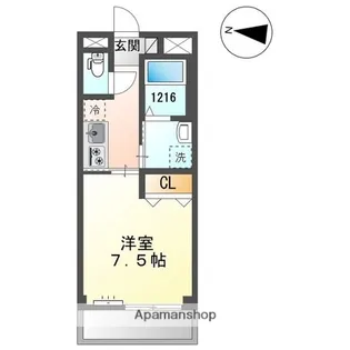 REGULUS【2階】の間取り