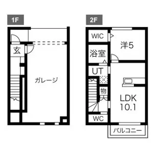 ETERFORT(エ・テルフオル)B棟【1階】の間取り