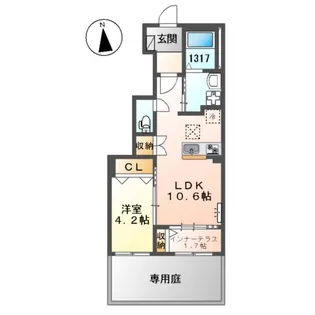 コンプレット【1階】の間取り