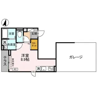ステラ東川口【1階】の間取り