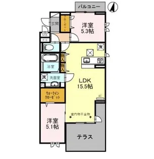 センカ II【1階】の間取り