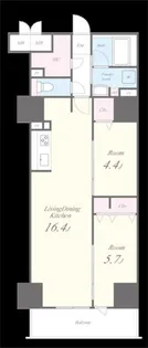 スターズスクエア浦和美園【5階】の間取り