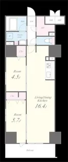 スターズスクエア浦和美園【4階】の間取り