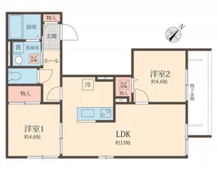 さいたま市岩槻区美園東一丁目計画【1階】の間取り