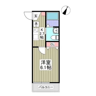 アキノワール【1階】の間取り
