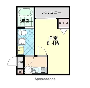 グランメゾン東川口【1階】の間取り