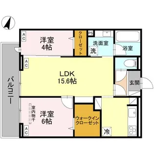 NOBLE RAFFINER戸塚東【3階】の間取り