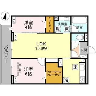 NOBLE PALACE戸塚東 B【1階】の間取り
