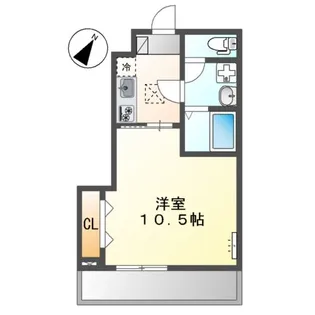 ベル・エラン【1階】の間取り