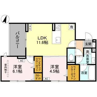 浦和美園PJ II【3階】の間取り