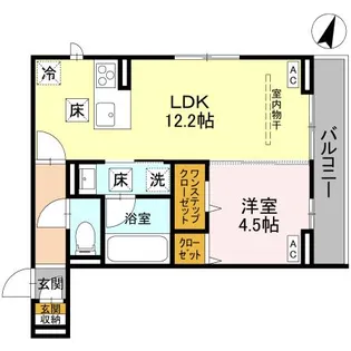 浦和美園PJ II【1階】の間取り