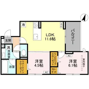 浦和美園PJ II【2階】の間取り