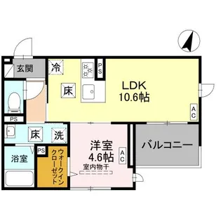 NOBLE RAFFINER 浦和美園I I【1階】の間取り