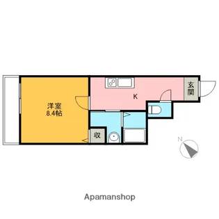 エスポワール【5階】の間取り