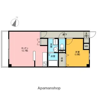 レガロ【305号室】の間取り