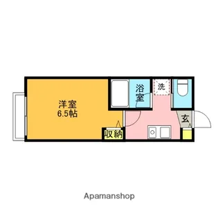 ブランドール【2階】の間取り