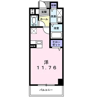 アバンツァート【5階】の間取り