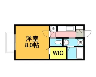 コスミオン【1階】の間取り