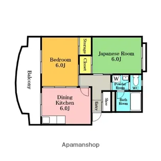 イイノレジデンス【1階】の間取り