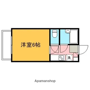 第2ヒカリコーポ稲垣【211号室】の間取り